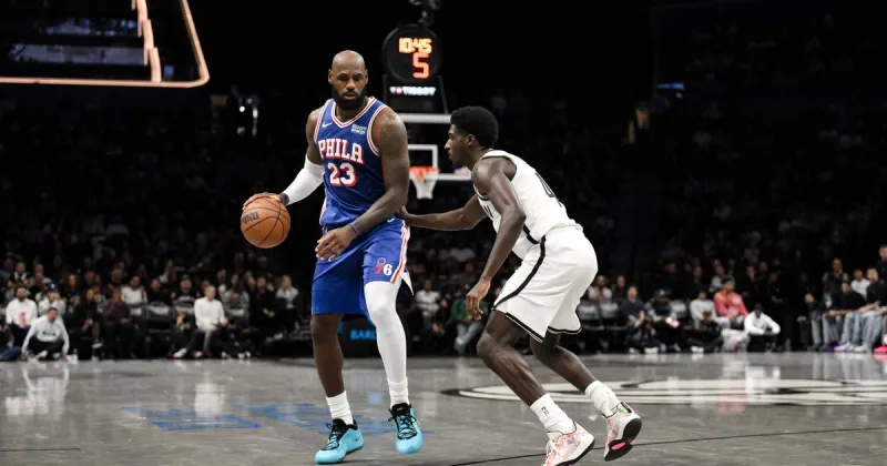 LeBron James' playmaking, Joel Embiid's turnovers and more from Sixers' second preseason game