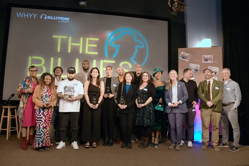 Heart, joy and a nail-clipping trophy: The Billies celebrate Philly's changemakers