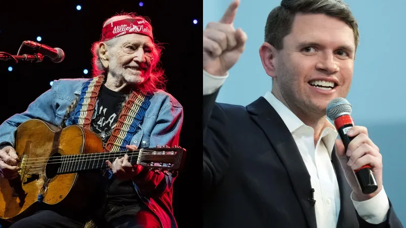 Willie Nelson Endorses James Talarico in Texas Senate Race