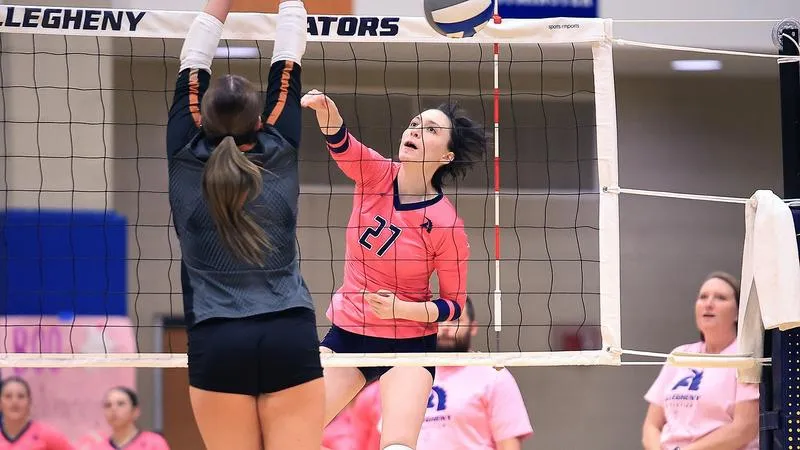 Volleyball Sweeps Waynesburg