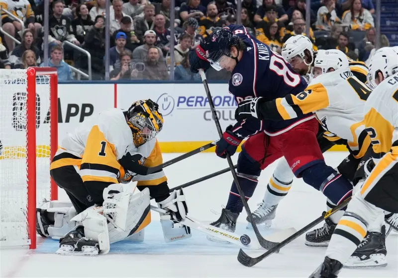 Sergei Murashov lifts Penguins to a point in Columbus before Blue Jackets win in shootout