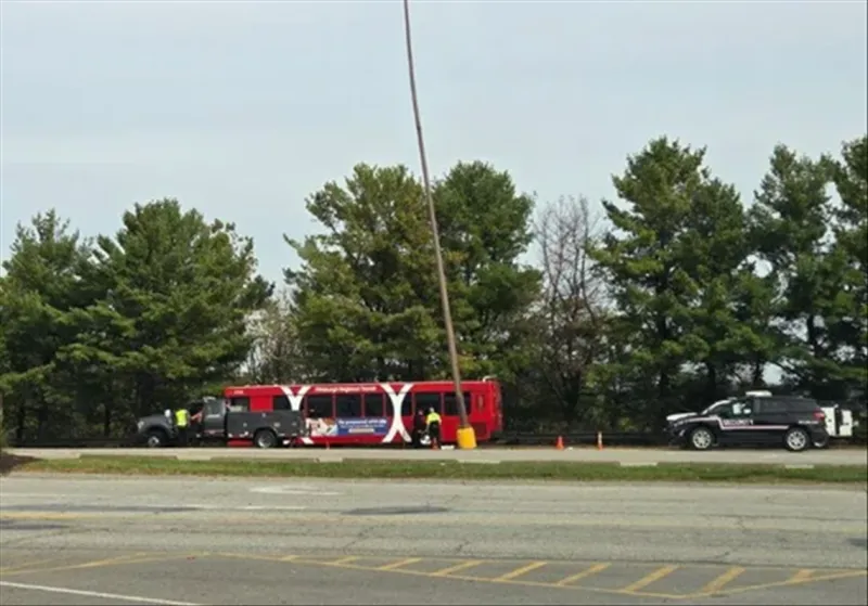 More than a dozen injured after Pittsburgh Regional Transit bus crashes in Ross Park Mall parking lot