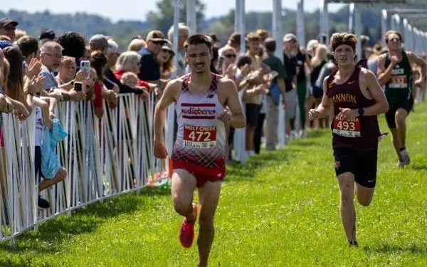Anotnucci Leads Men's Cross Country at Lewis Crossover
