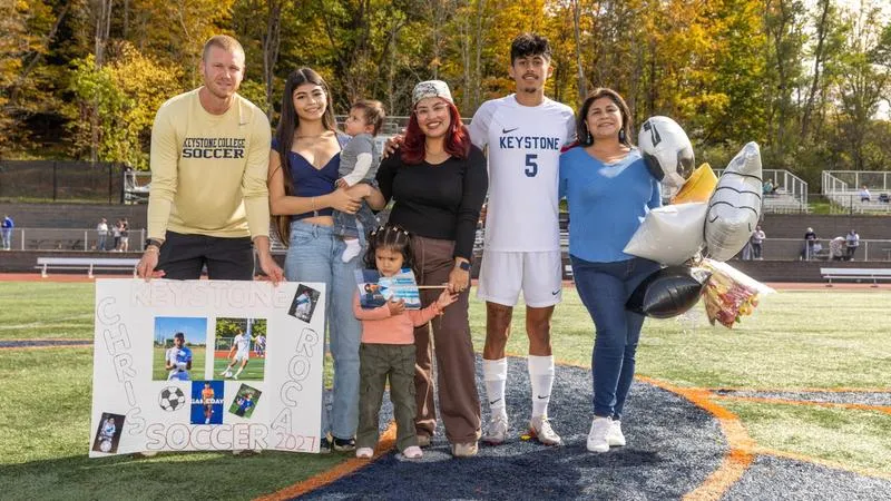 Men's Soccer Celebrates Chris Roca's Senior Day Against Penn College