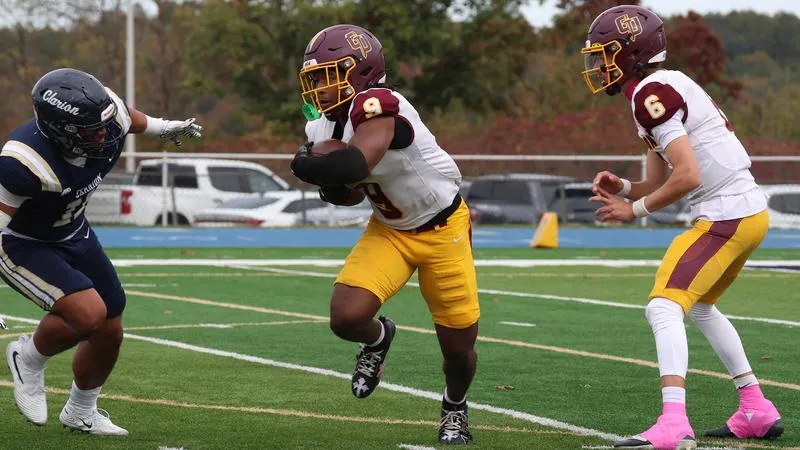Corley's Career Day Not Enough as Football Falls at Clarion