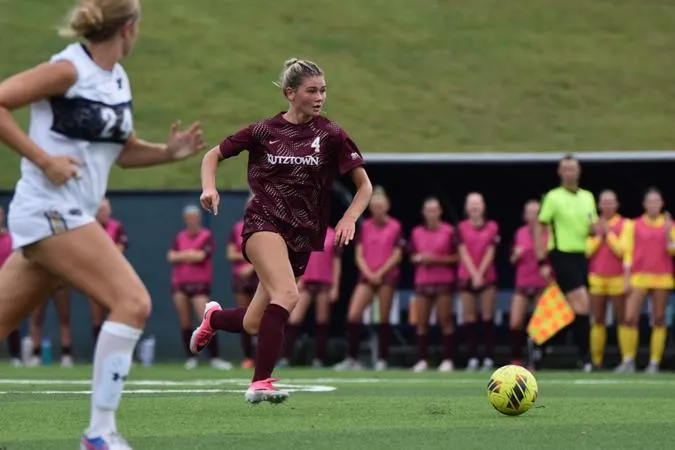 Freshmen duo of Louey, Marciano lead No. 9 Kutztown to victory at Shippensburg