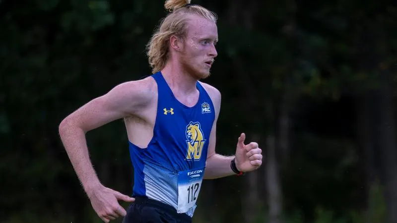 Weber Leads MU Men at Houghton