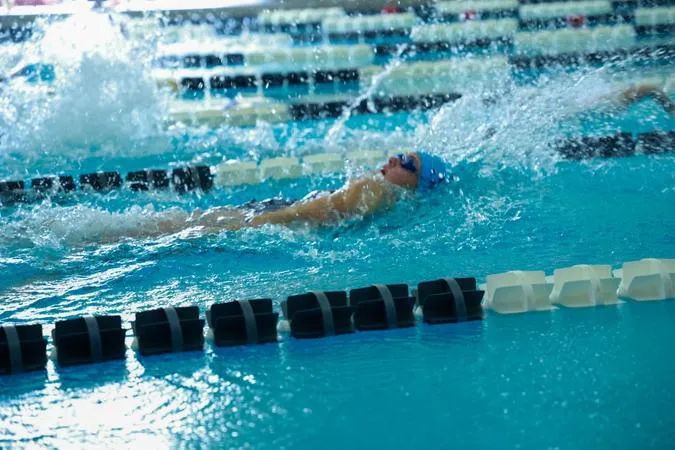 Men's Swimming and Diving Sweeps in Season Opener