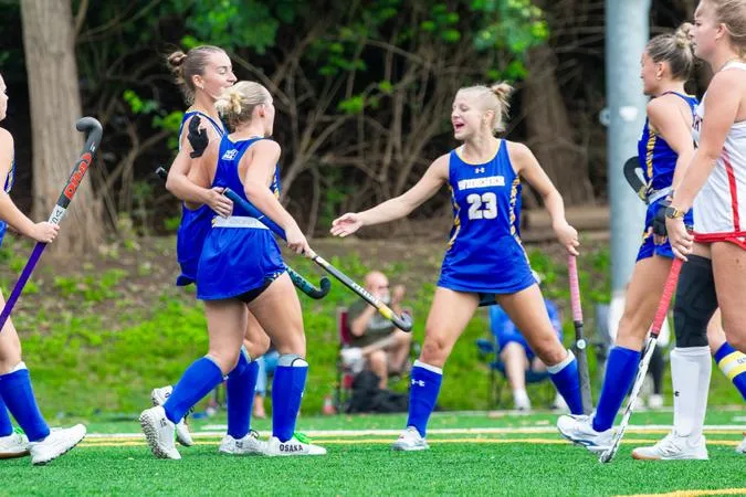 Field Hockey Falls to No. 24 York on Homecoming