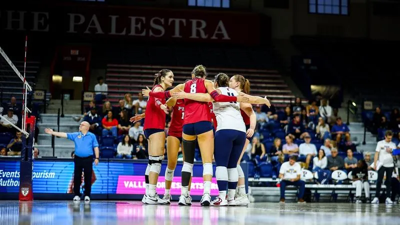 Penn Volleyball Falls to Yale