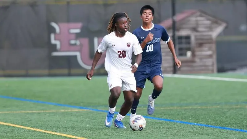 Men's Soccer Falls Late to Neumann