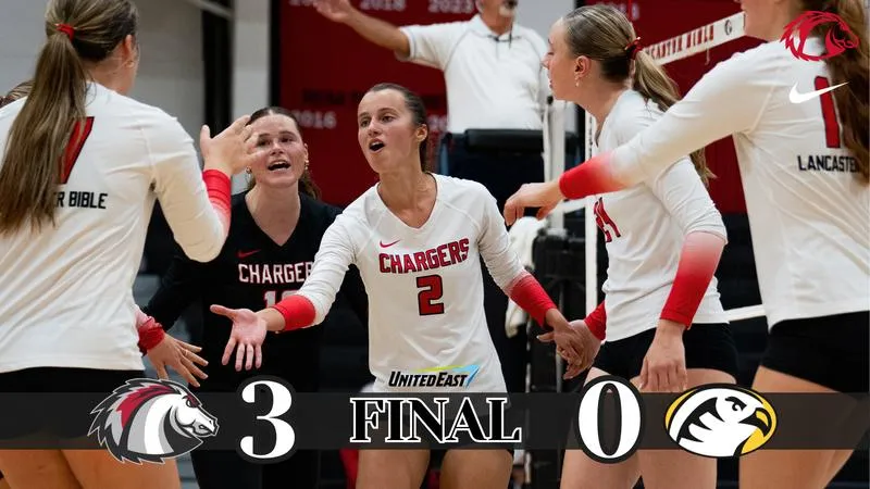 Chargers Sweep Cedar Crest to End the Week