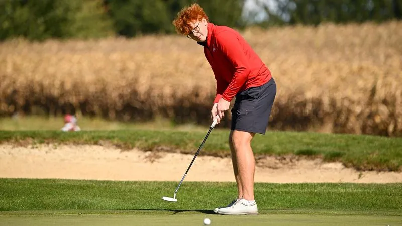 Golf Takes Third at DeSales Fall Classic; Sets Team Record in First Round