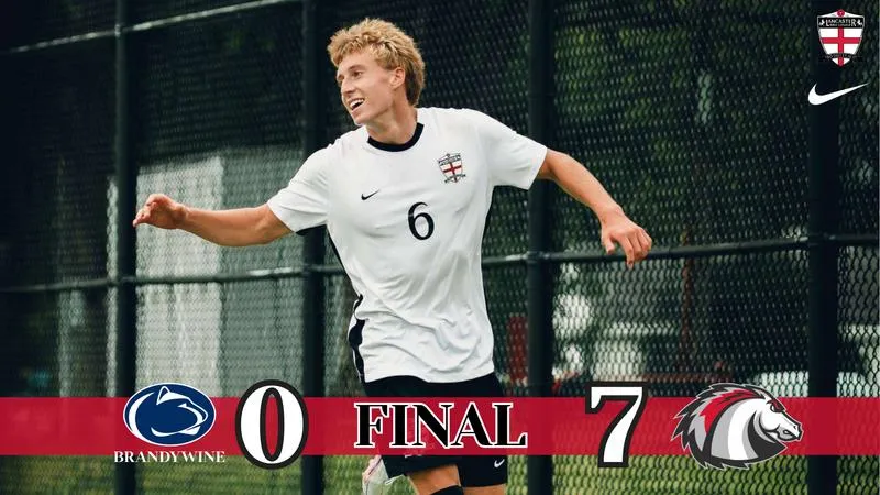 Men's Soccer Dominates Brandywine at Home