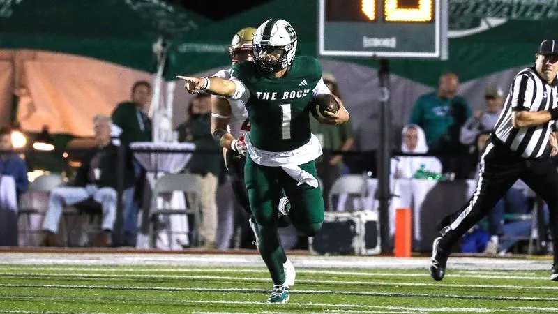 No. 8 Rock runs by Seton Hill, 59-14