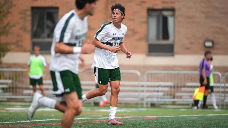 Tedaldi Holds Firm as Men's Soccer Draws Central Connecticut