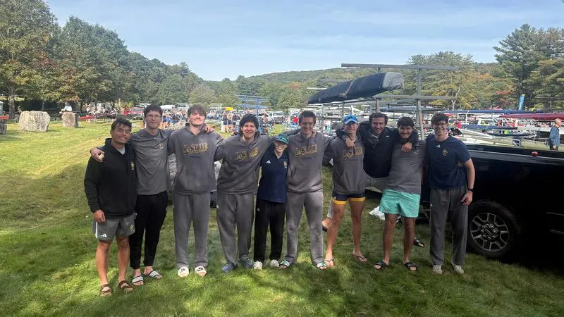 Men's Rowing Opens Fall Season At Head of the Housatonic, Takes Second In Three Races At Navy Day Regatta