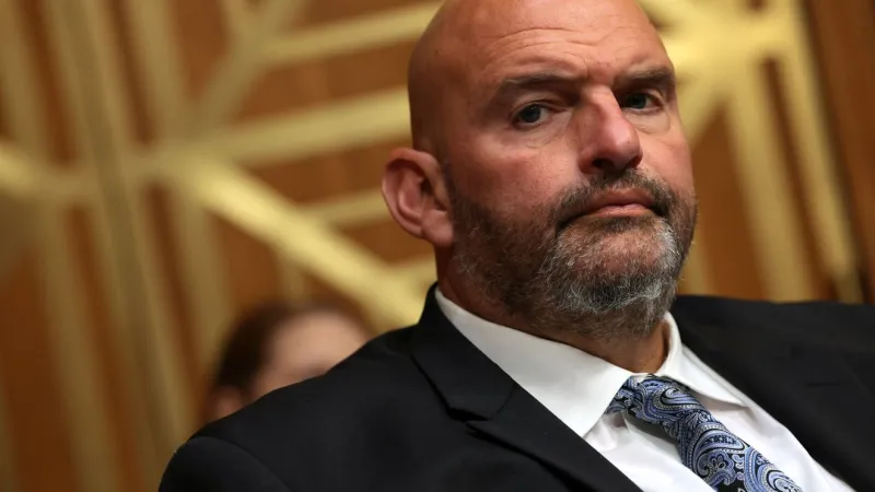 Trump urges Sen. John Fetterman to switch parties and become a Republican