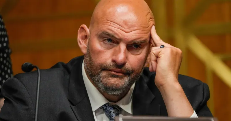 President Trump says he'd 'love to see' Sen. Fetterman become a Republican