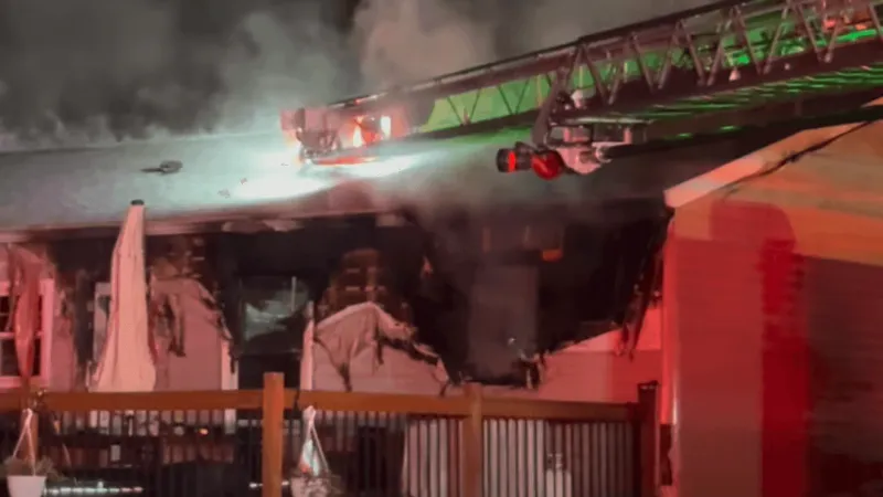 VIDEO | Fire tears through Cumberland County home
