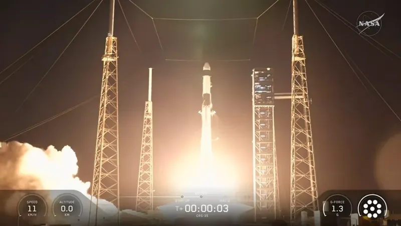 'Space jellyfish?' SpaceX rocket launched Tuesday morning seen in Pennsylvania