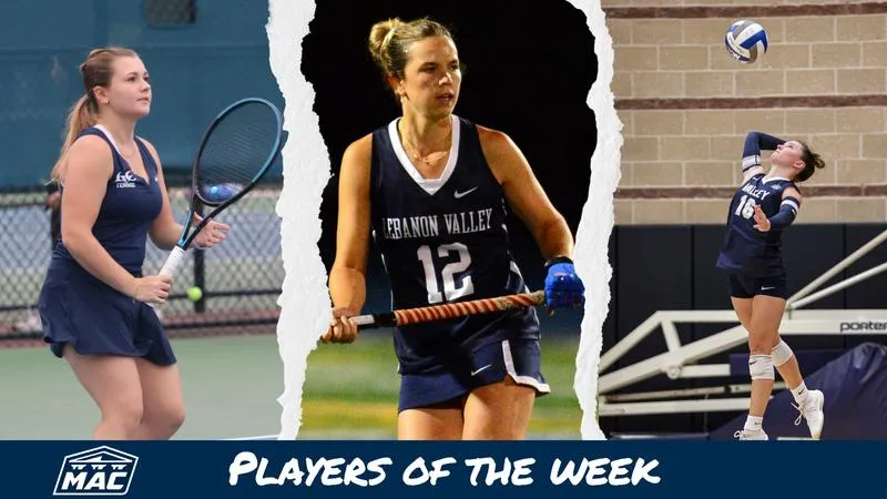 Three LVC Student-Athletes Presented with Conference Weekly Awards