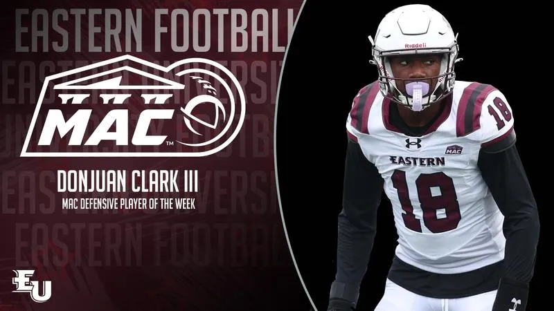Clark III Earns Second MAC DPOTW Honor