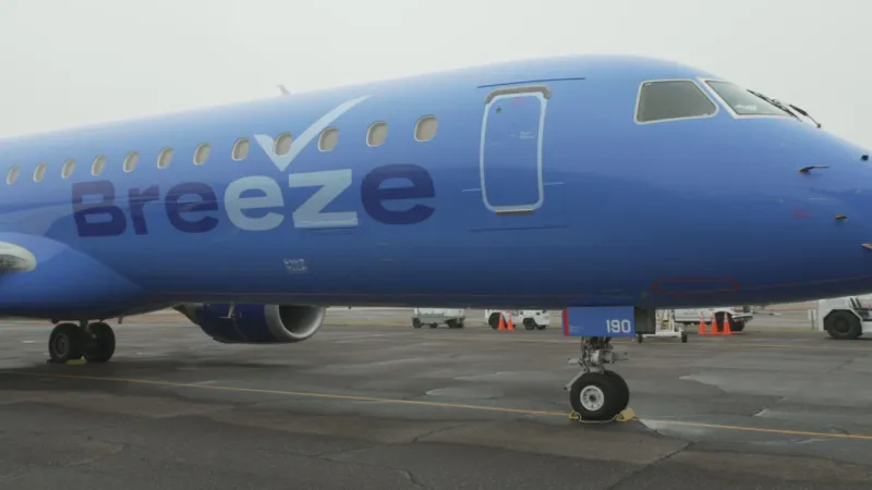 Breeze Airways to bring Orlando, Myrtle Beach flights to Arnold Palmer airport in 2027