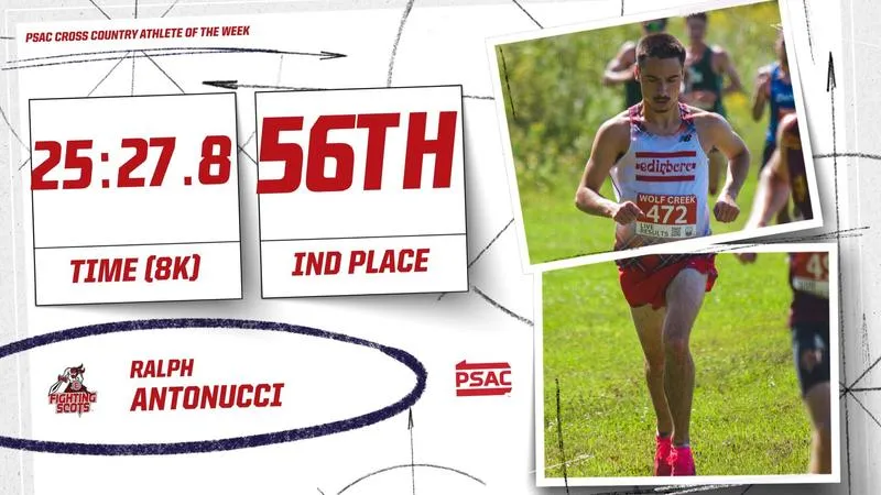 Antonucci named PSAC Cross Country Male Athlete of the Week