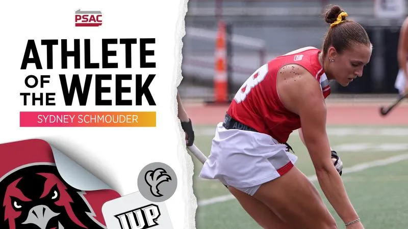 Schmouder earns first PSAC Athlete of the Week honor for IUP field hockey