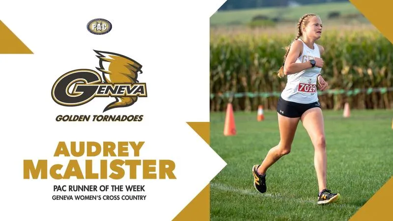 McAlister Named Runner of the Week After Breaking School Record