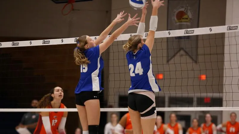 Women's Volleyball Soars Past Susquehanna