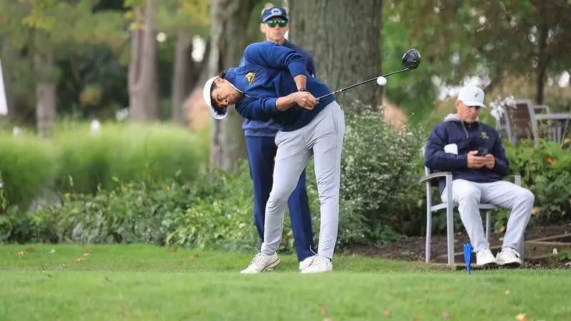 Men's Golf Moves Into Second Place to Conclude PAC Fall Championships