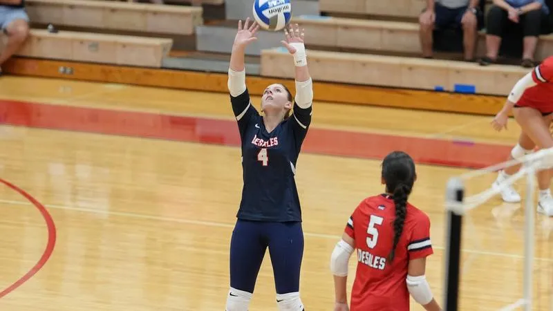 Volleyball Falls at Stevens, 3-0, in Conference Action