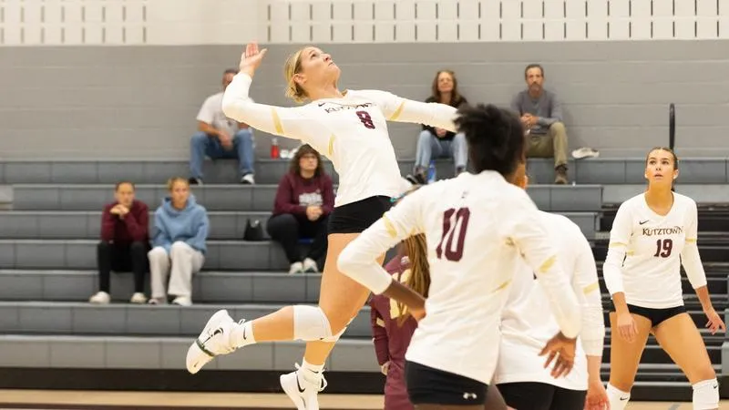 Kutztown takes down Shippensburg in four sets on the road