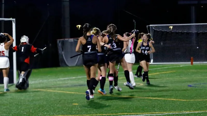 Field hockey takes down Catholic in shootout