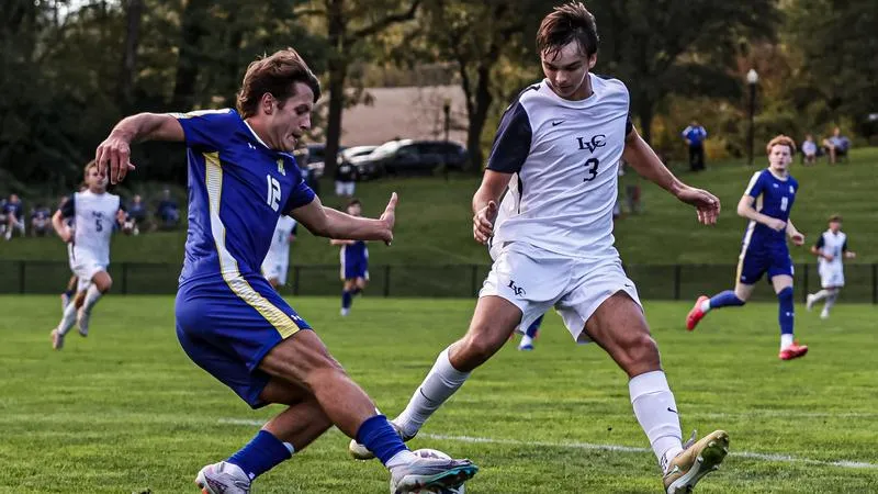 Wescott and Enyeama Net First Career Goals in Men's Soccer's Win at King's
