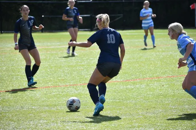 Mountie Women's Soccer Battles Pitt-Greensburg in Conference Road Match