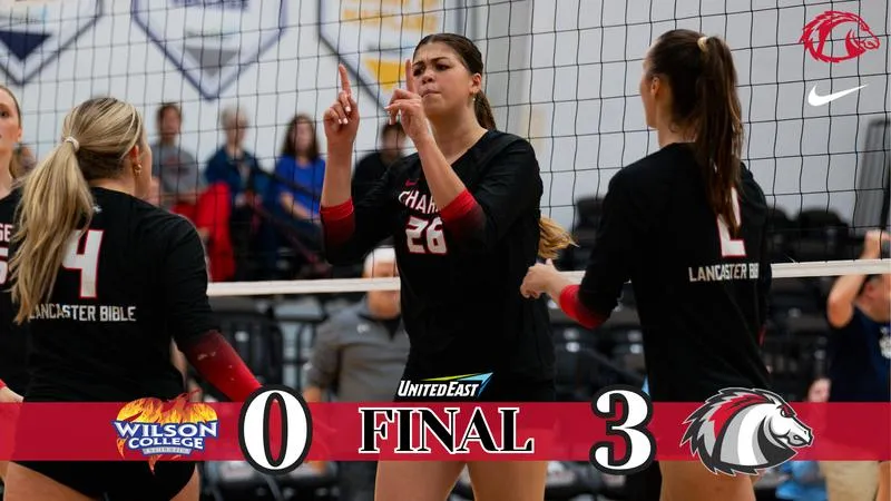 Women's Volleyball Sweeps Wilson at Home