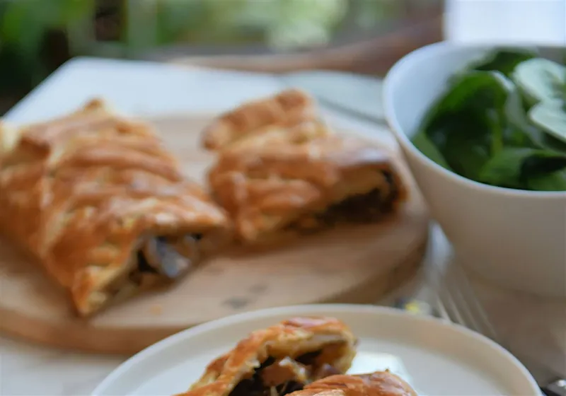 Gretchen's table: Set the table for fall with this elegant and easy mushroom strudel