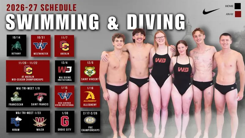 Swimming and Diving, Men's Swimming and Diving, Women's Swimming and Diving: Season Preview: 2026-27 Swimming & Diving