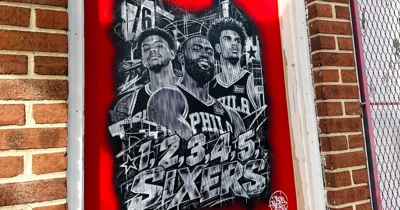 Sixers Plan Ticket Giveaway, Art Hunt, and More for "Blue Week" Ahead of Home Opener