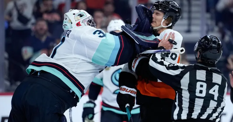 Flyers lose to Kraken in shootout as franchise record winless start reaches 8 games
