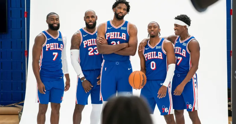 Philadelphia's LeBron James knows how to handle a star-studded roster, like what the 76ers built