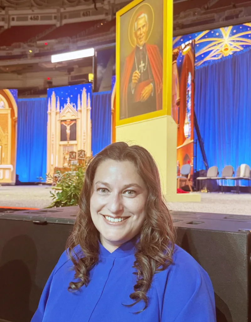 'Moment of Grace:' Cathedral's Music Director Leads Song at Sheen Beatification Mass