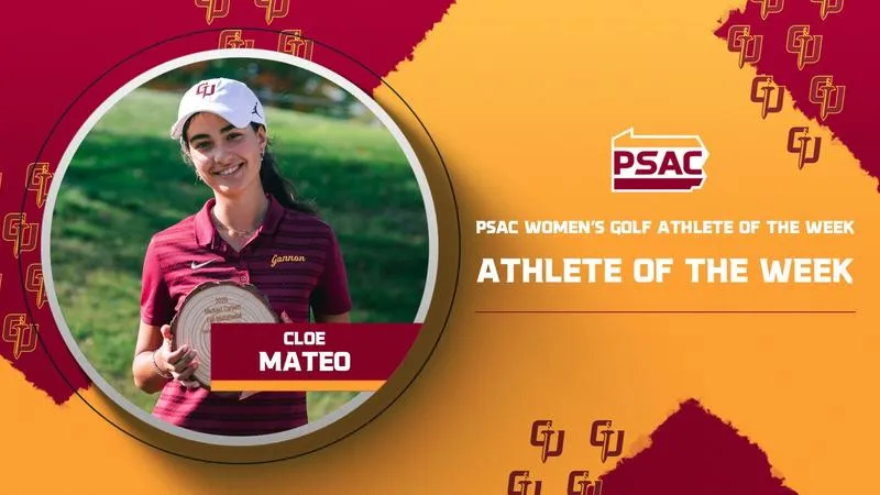Mateo Earns Back-to-Back PSAC Women's Golf Athlete of the Week Honors