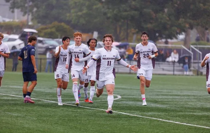 Men's Soccer Storms Past East Stroudsburg, 2-0