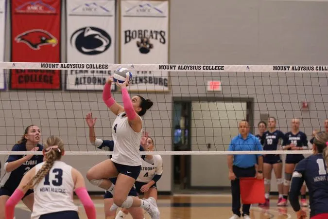 Mounties Fall to Penn State Altoona on Pink Out Night