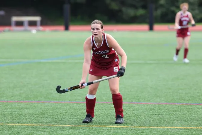 No. 18 Field Hockey Bounces Back with Road Win at Bryn Mawr