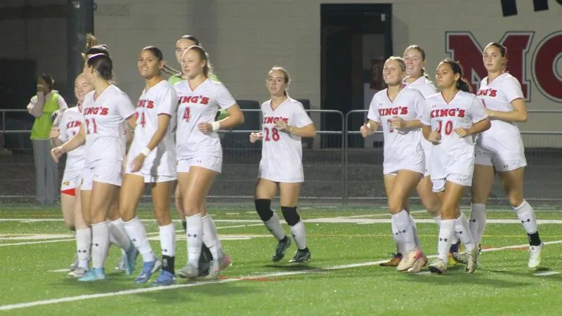 Monard Records Nine Saves as King's Women's Soccer Falls 1-0 To Lebanon Valley